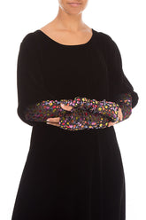 Festive Devoré Silk Velvet Wristlets 4