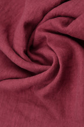 Flap Pocket Antique Ruby Linen Jacket 6