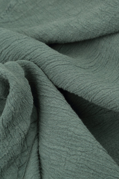 Flap Pocket Sage Textured Linen Jacket 5