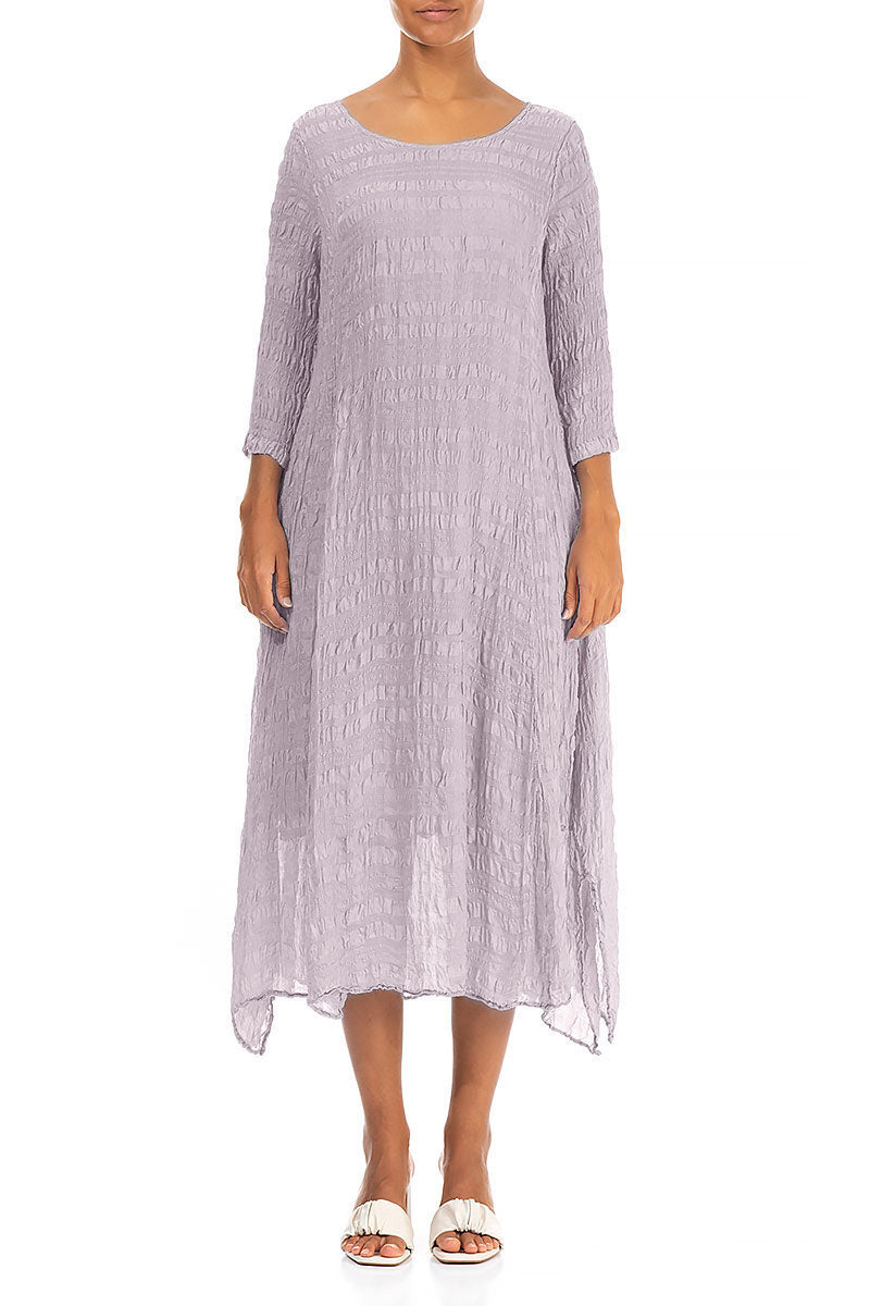 Floaty Lilac Light Silk Dress 1