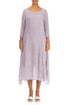 Floaty Lilac Light Silk Dress 1