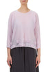 Flowers Light Pink Wool Sweater 1