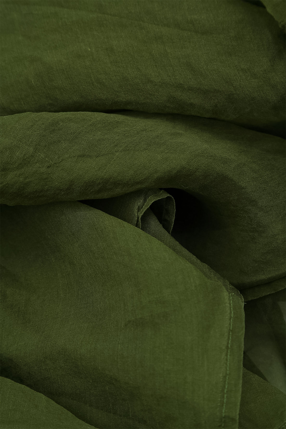 Flowing Shamrock Green Silk Chiffon Jacket 6