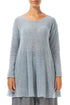 Flowy Silver Blue Wool Sweater 1