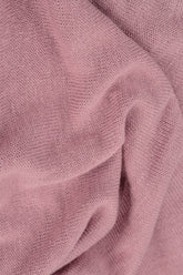 Frilled Hem Mauve Pink Linen Cardigan 5