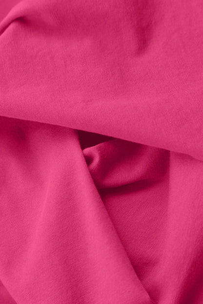 Fuchsia Cotton Leggings