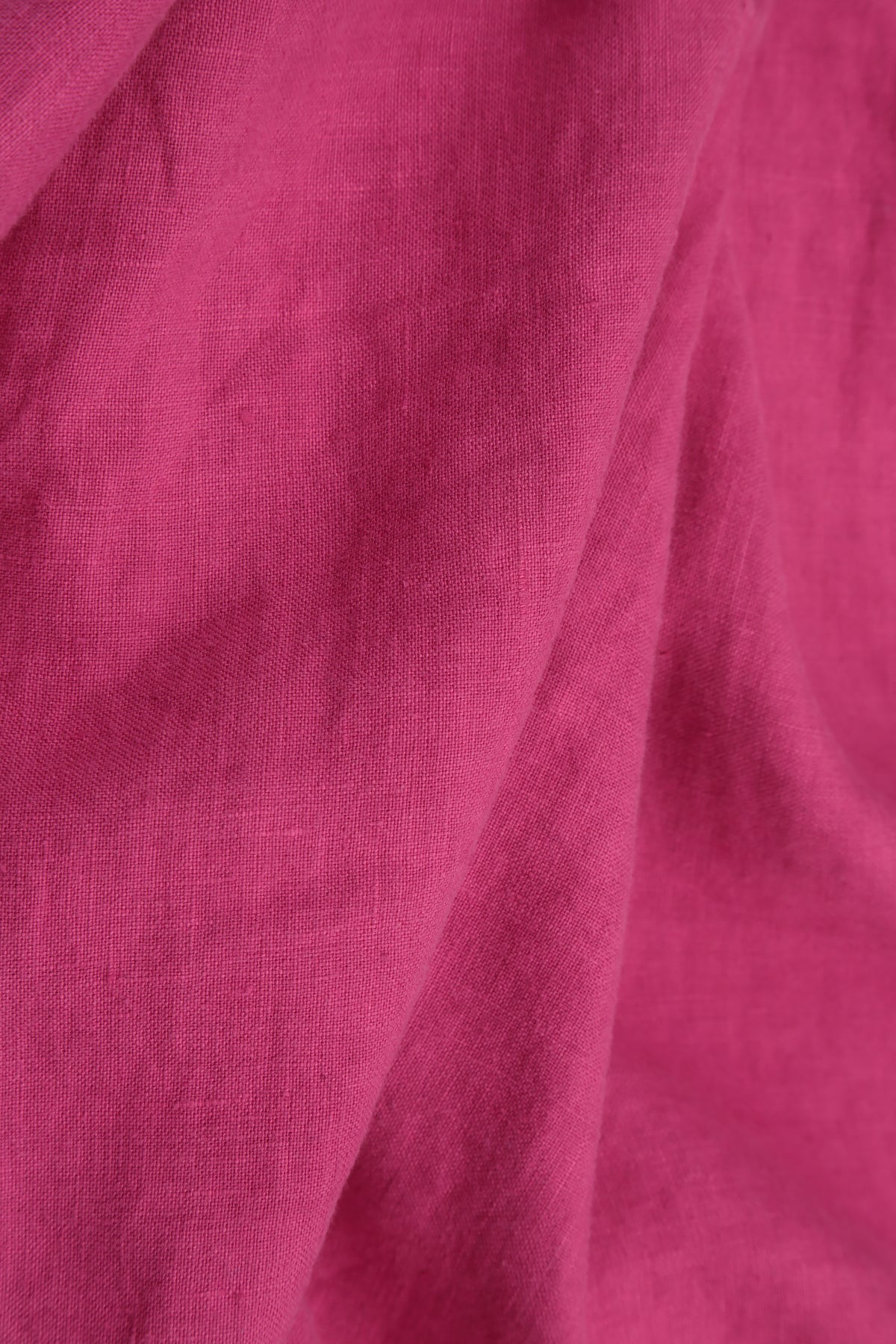 Gathered Fuchsia Linen Jacket 5