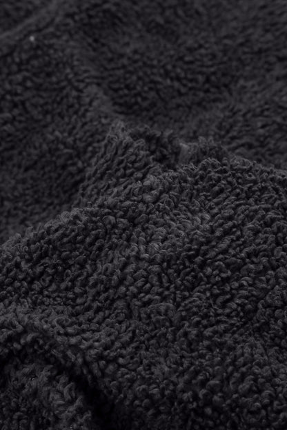 Graphite Blue Teddy Cotton Coat