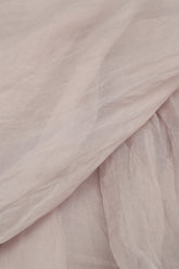 Greige Silk Chiffon Scarf 4