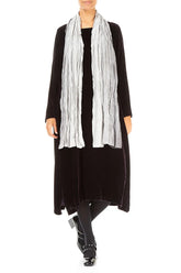 Grey Ombré Pure Silk Scarf 2