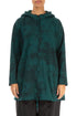 Hooded Emerald Alabaster Cotton Jacket 1