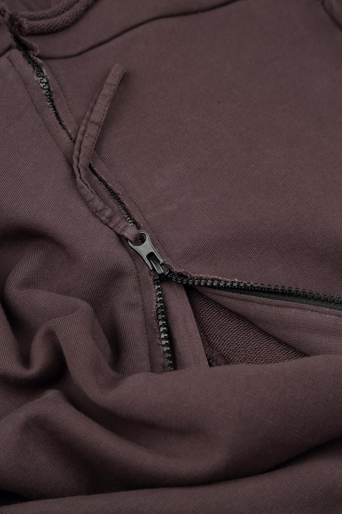Hooded Truffle Brown Cotton Jacket Dress 6