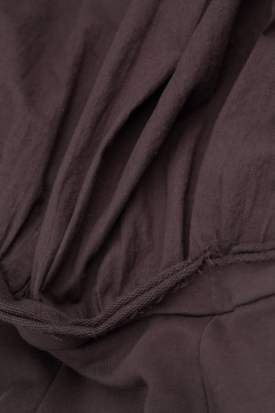 Hooded Truffle Brown Cotton Jacket Dress 5