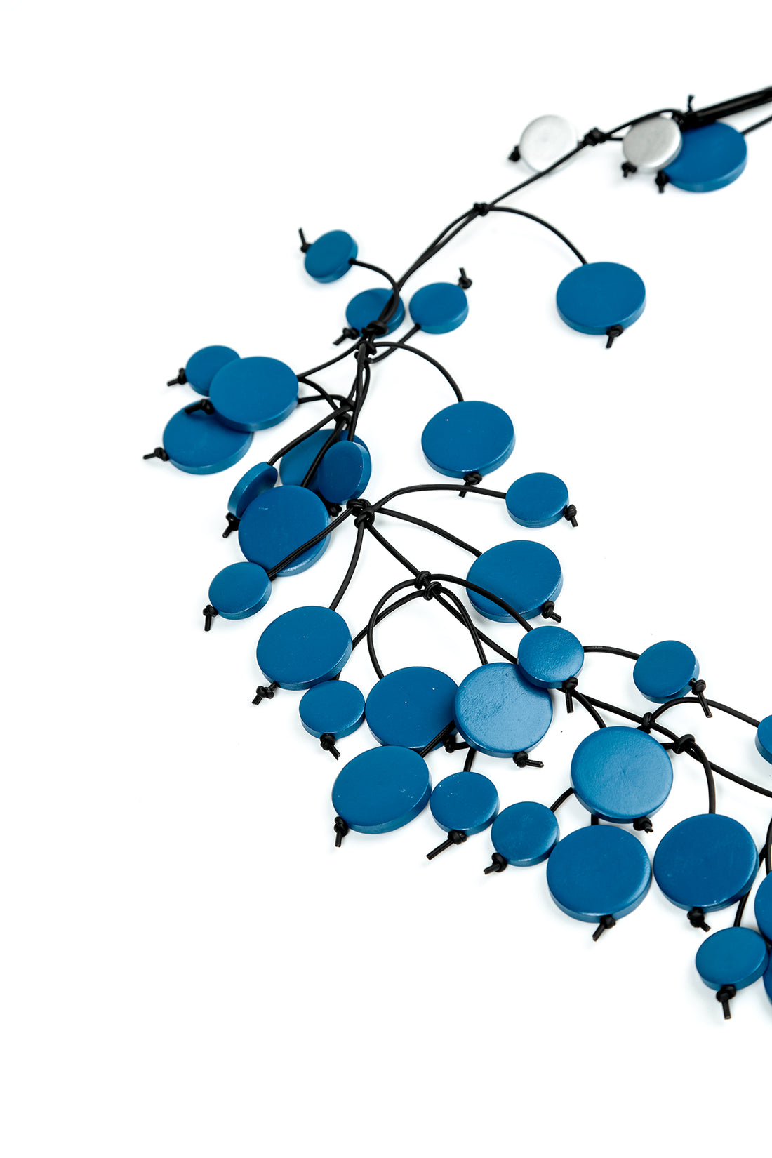 Indigo Harvest Coin Necklace