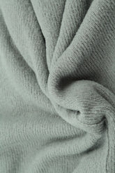 Khaki Edge Pistachio Wool Cardigan 5