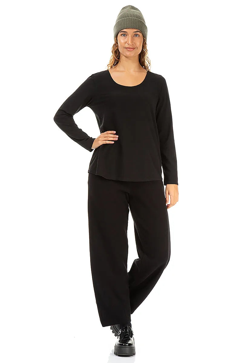 Bonnet en laine douce kaki