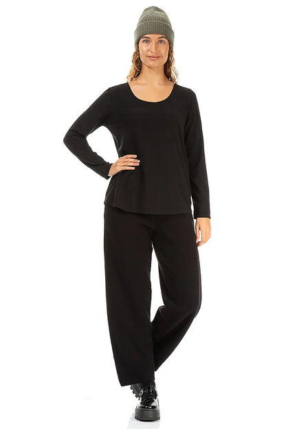 Bonnet en laine douce kaki
