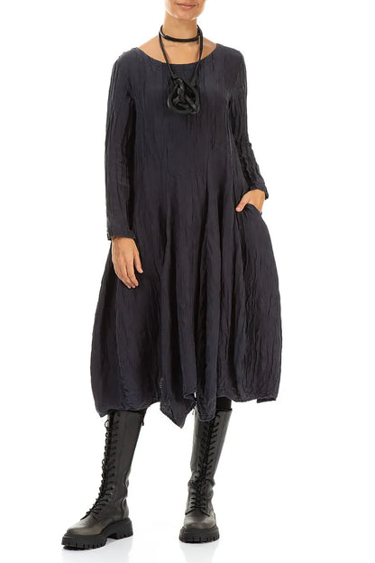 Knotted Black Rubber Necklace 2