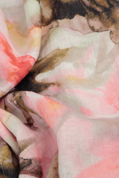 Long Oasis Linen Scarf 4