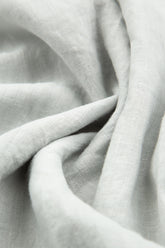 Taper Light Grey Linen Trousers 4