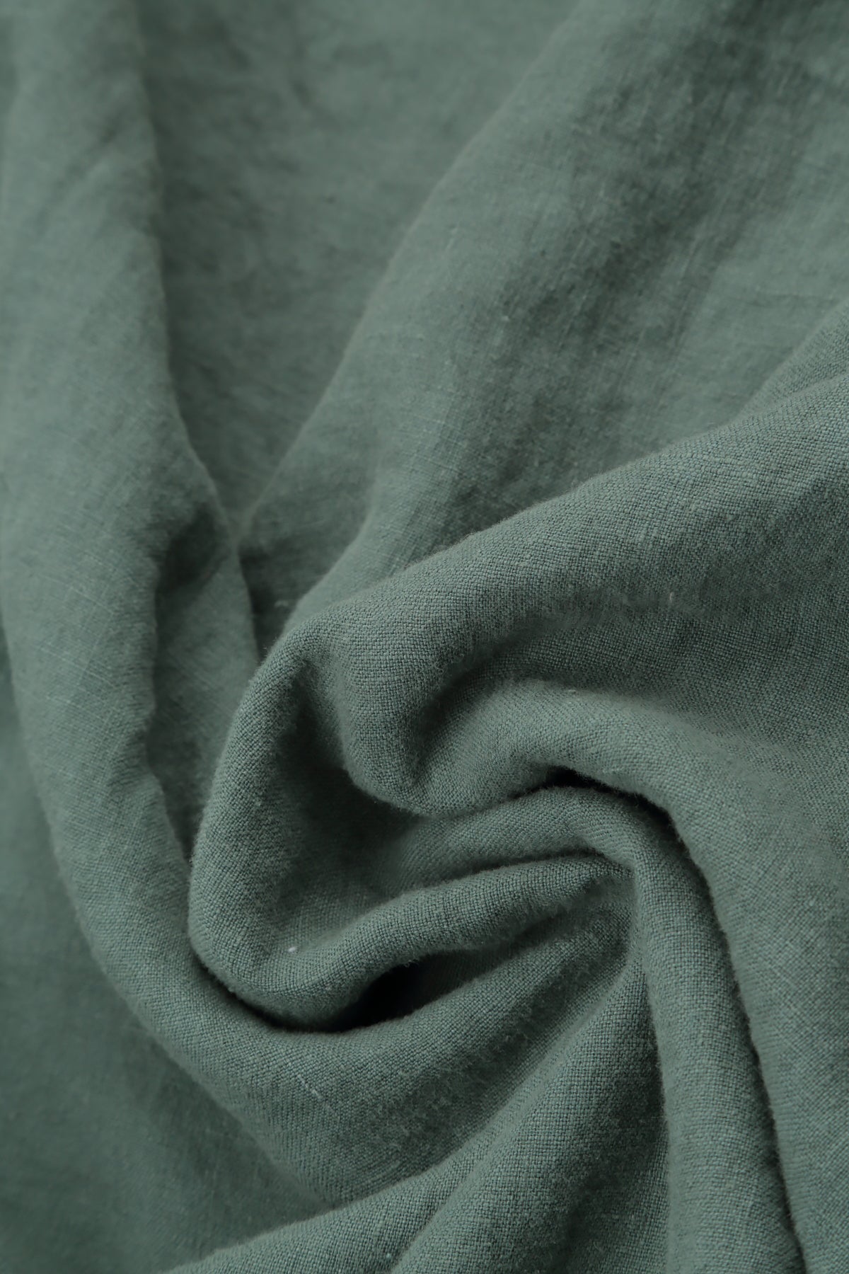 Sage Linen Dungaree Dress