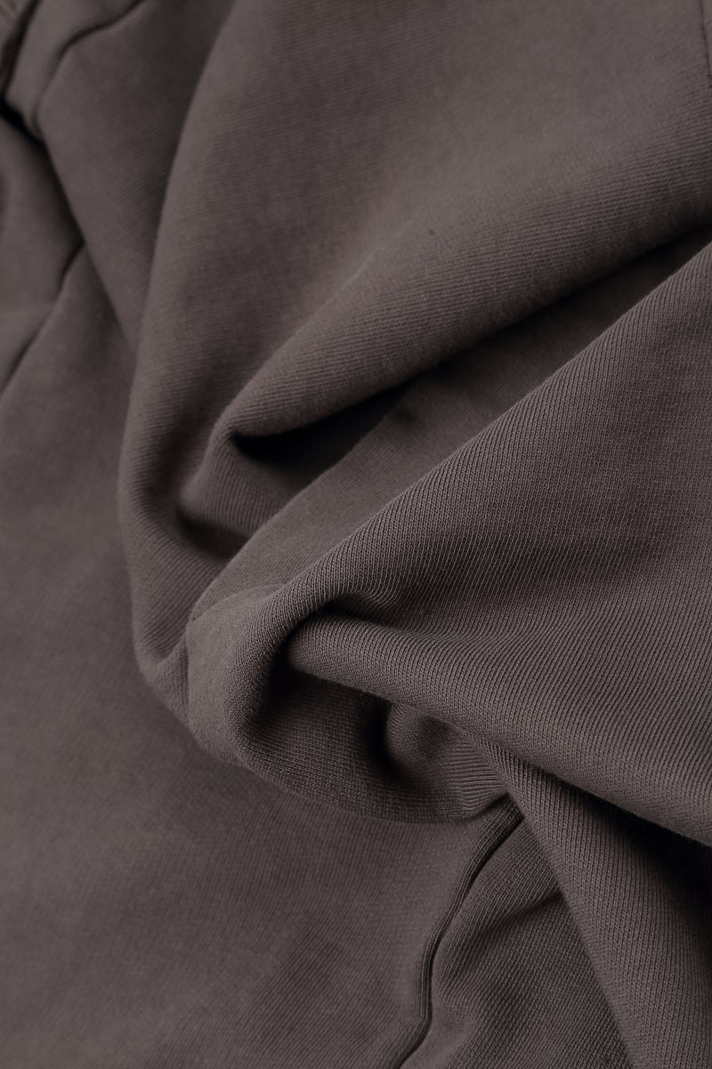 Large Pockets Forest Brown Cotton Trousers 5