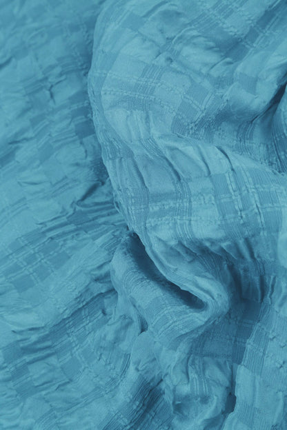 Lightweight Denim Textured Silk Scarf 4