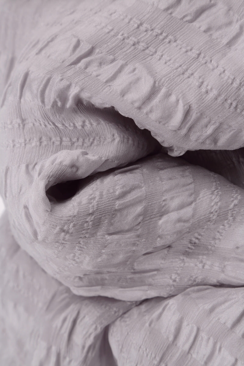 Layered Lilac Light Silk Blouse 5