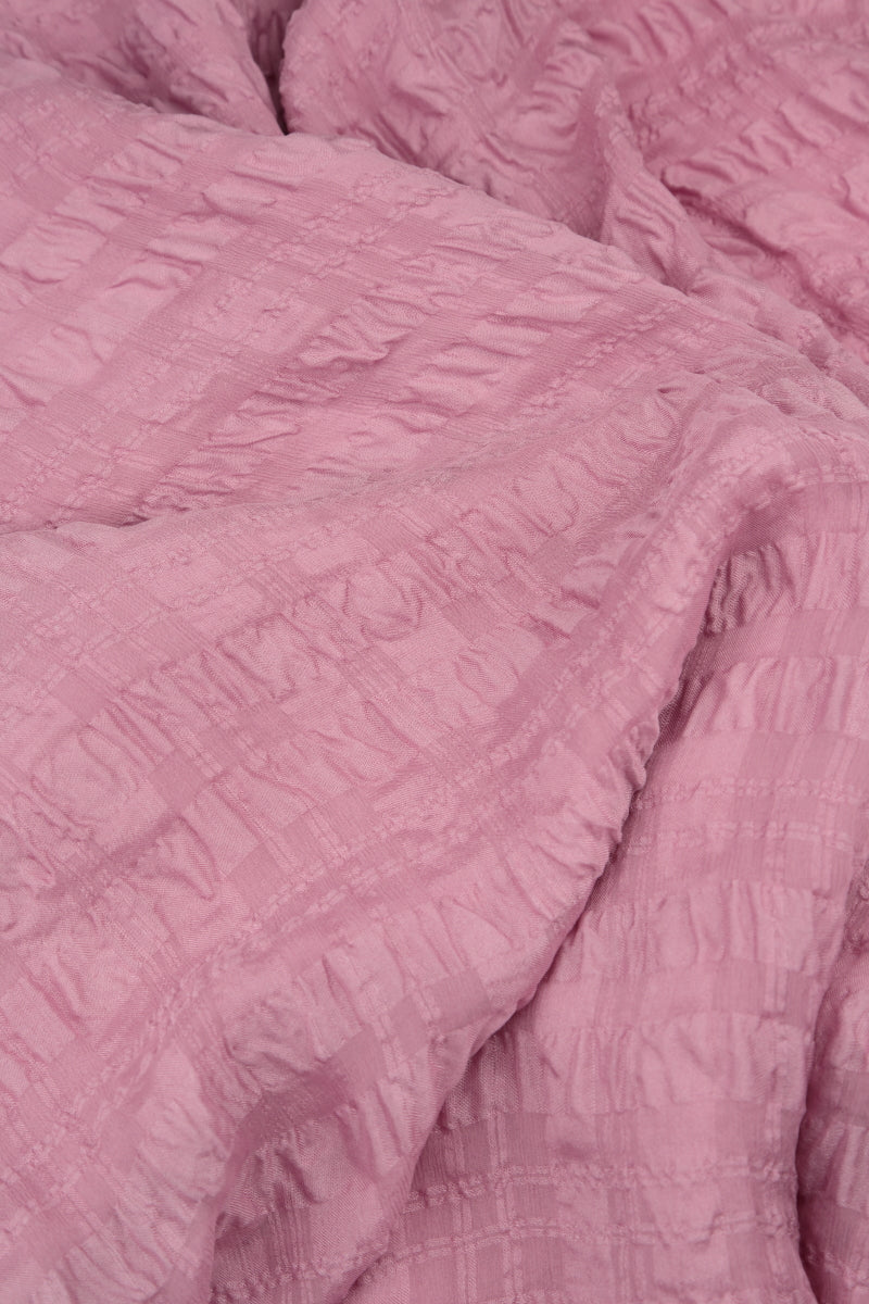 Layered Mauve Taupe Light Silk Tunic 5