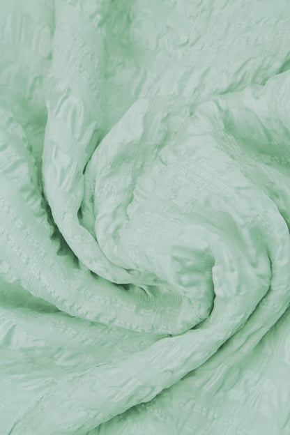 Layered Mint Light Silk Blouse 5