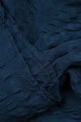 Layered Navy Light Silk Blouse 5