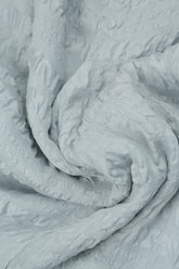 Layered Silver Grey Light Silk Blouse 5