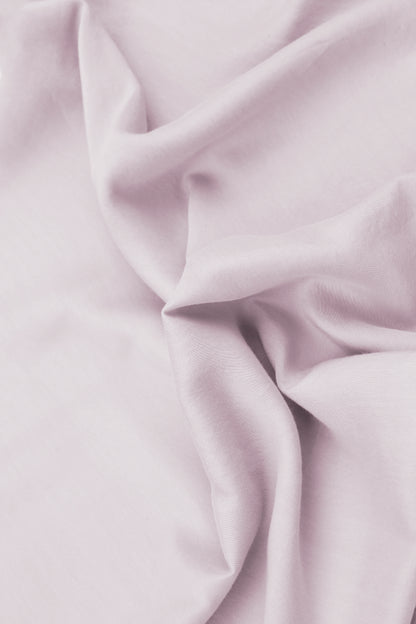 Lilac Gekreukte Pure Zijde Rok