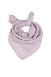Lilac Gauze Linen Scarf 5