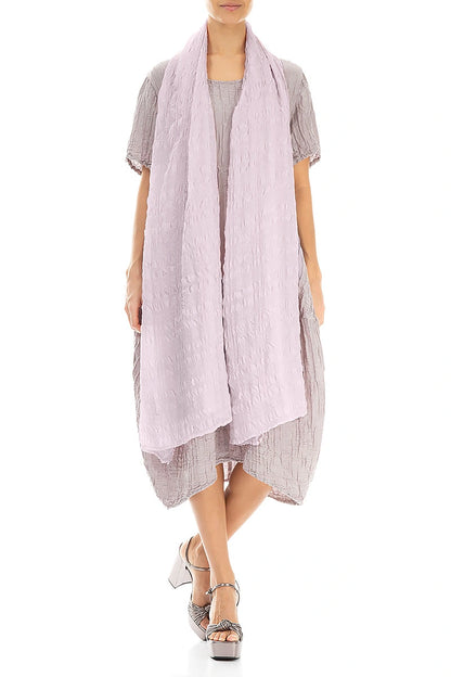 Lilac Light Silk Scarf 2