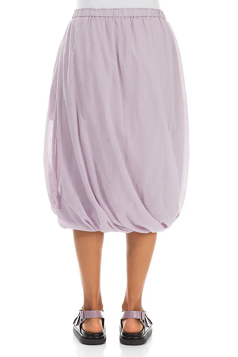 Lilac Tulip Cotton Skirt 2