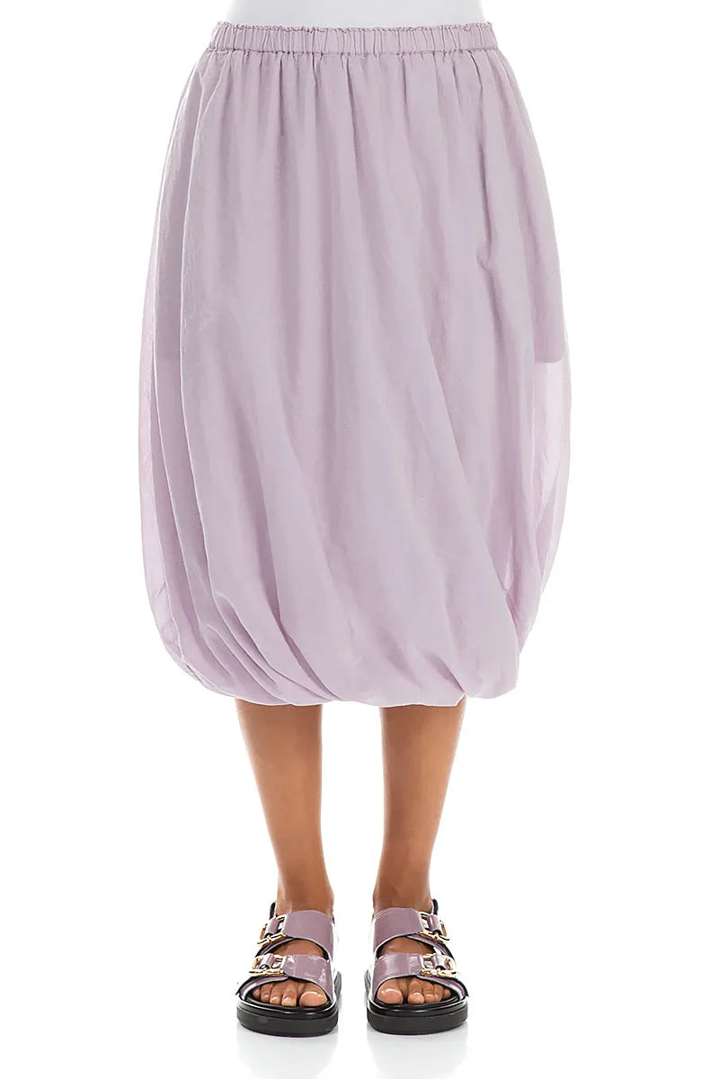 Lilac Tulip Cotton Skirt 1