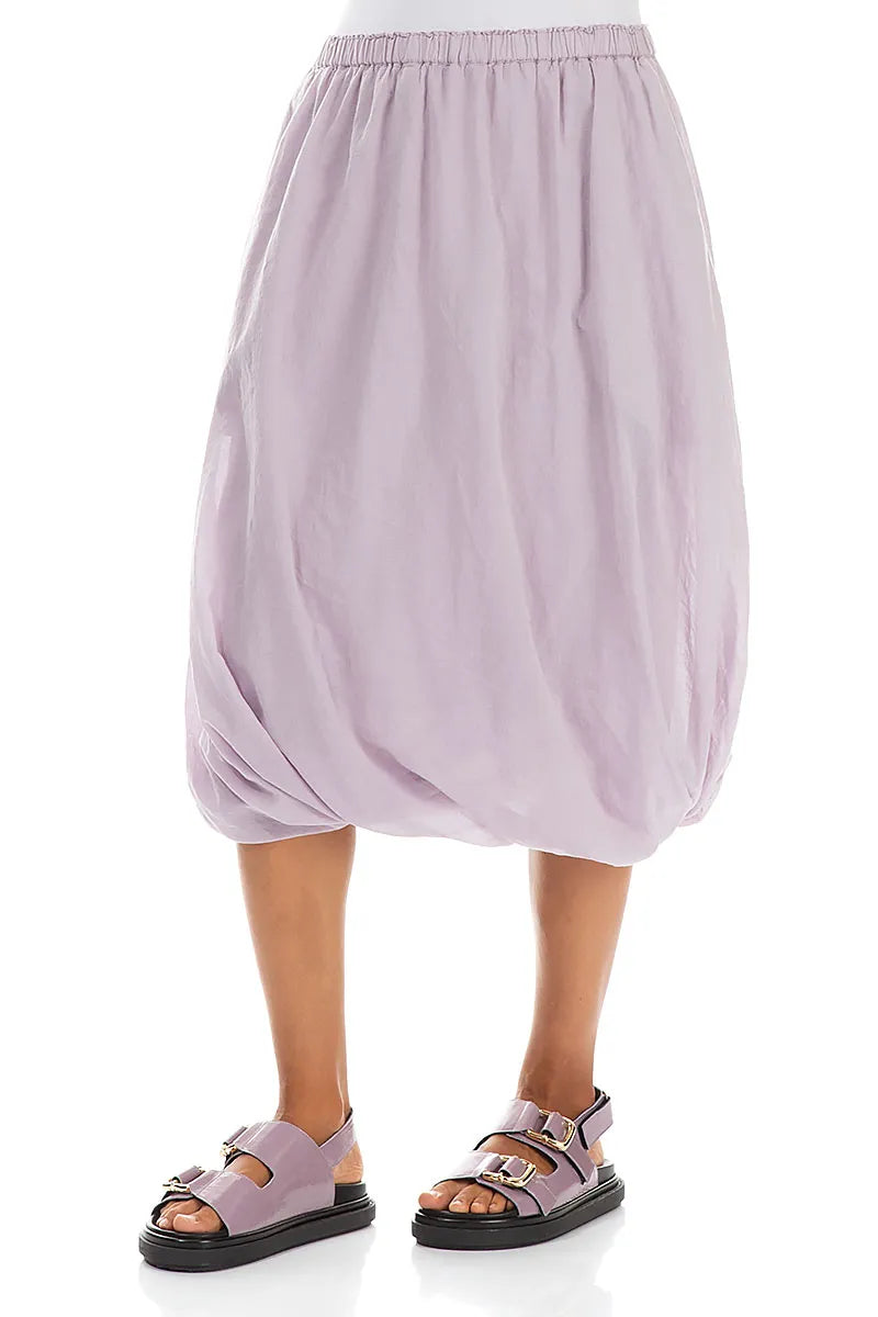 Lilac Tulip Cotton Skirt 3