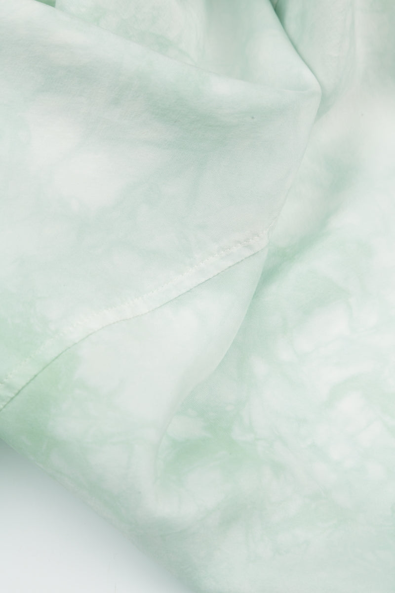 Seidenschal aus reiner Seide in Liquid Sea Mist