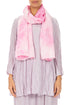 Liquid Powder Pink Pure Silk Scarf 1