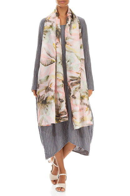 Long Oasis Linen Scarf 2