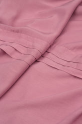 Longer Back Mauve Taupe Silk Bamboo Shirt 5