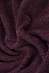 Longer Back Turtleneck Mulberry Wool Sweater 5