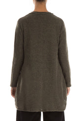Loose Cosy Khaki Wool Sweater 2