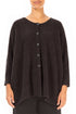 Loose Boxy Chocolate Wool Cardigan 1