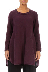 Loose Cosy Mulberry Wool Sweater 2