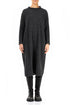 Loose Dark Grey Wool Dress 1