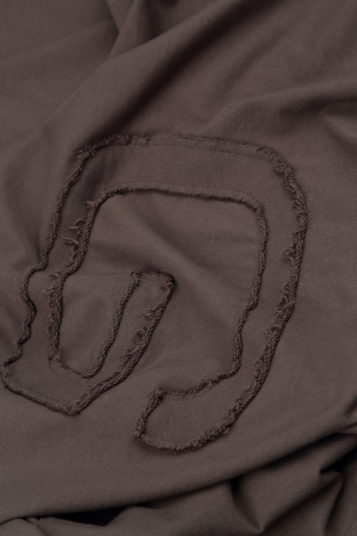 Loose Forest Brown Cotton Blouse
