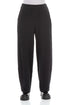 Loose Grey Wavy Cotton Trousers 1