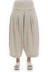 Loose Natural Linen Trousers 1